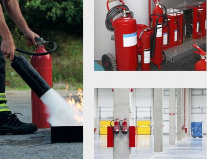 Yuste Protección Contra Incendios S.L. variedad de extintores